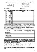 Đề thi khảo sát chất lượng đội tuyển học sinh giỏi Lớp 11 liên trường môn Lịch sử - Năm học 2019-2020 - Trường THPT Triệu Sơn 5 (Có đáp án)